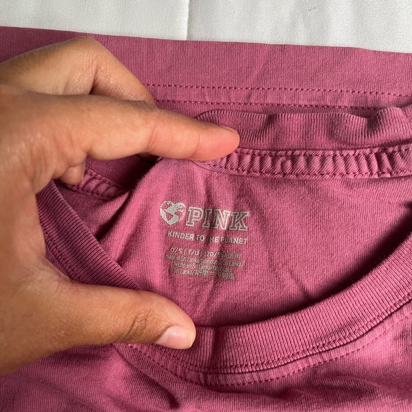 Super cute Pink shirt !! Powerful message on the back. Size Small!! 🩷OVERSIZED - Picture 6 of 6